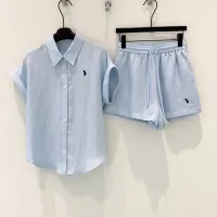 $80.00 USD Ralph Lauren Polo Tracksuits Short Sleeved For Women #1472640