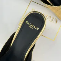 $102.00 USD Balmain Slippers For Women #1472720