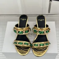 $108.00 USD Balmain Slippers For Women #1472725