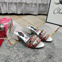 $125.00 USD Dolce & Gabbana D&G Slippers For Women #1472830