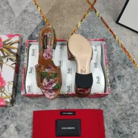 $135.00 USD Dolce & Gabbana D&G Slippers For Women #1472836