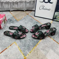 $135.00 USD Dolce & Gabbana D&G Slippers For Women #1472837