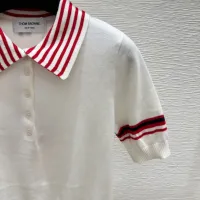 $85.00 USD Thom Browne TB T-shirts Short Sleeved For Women #1472925