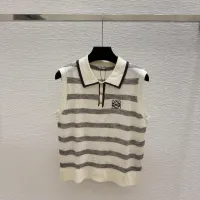 $88.00 USD LOEWE T-Shirts Sleeveless For Women #1472939
