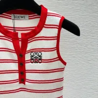 $80.00 USD LOEWE T-Shirts Sleeveless For Women #1472942
