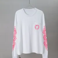 $48.00 USD Chrome Hearts T-Shirts Long Sleeved For Unisex #1475570
