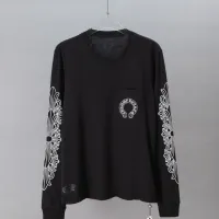 $48.00 USD Chrome Hearts T-Shirts Long Sleeved For Unisex #1475573