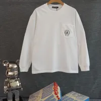 $48.00 USD Chrome Hearts T-Shirts Long Sleeved For Unisex #1475575