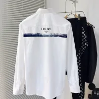 $92.00 USD LOEWE Shirts Long Sleeved For Men #1477297