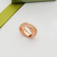 $25.00 USD Van Cleef & Arpels Rings In Rose Gold For Women #1478643