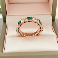 $32.00 USD Bvlgari Rings In Rose Gold For Women #1479175