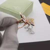 $27.00 USD Van Cleef & Arpels Rings In Rose Gold For Women #1479921