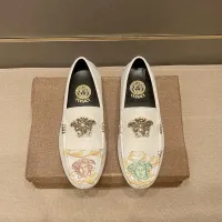$80.00 USD Versace Leather Shoes For Men #1480565