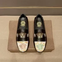 $80.00 USD Versace Leather Shoes For Men #1480566