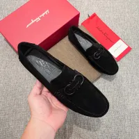 $82.00 USD Salvatore Ferragamo Leather Shoes For Men #1480634