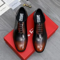 $92.00 USD Salvatore Ferragamo Leather Shoes For Men #1480635