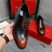 $92.00 USD Salvatore Ferragamo Leather Shoes For Men #1480635