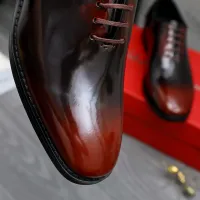 $92.00 USD Salvatore Ferragamo Leather Shoes For Men #1480636