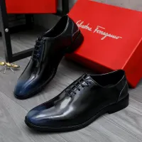 $92.00 USD Salvatore Ferragamo Leather Shoes For Men #1480637