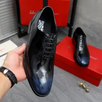 $92.00 USD Salvatore Ferragamo Leather Shoes For Men #1480637
