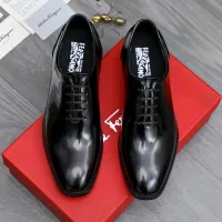 $92.00 USD Salvatore Ferragamo Leather Shoes For Men #1480638