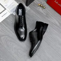 $92.00 USD Salvatore Ferragamo Leather Shoes For Men #1480638