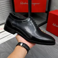 $92.00 USD Salvatore Ferragamo Leather Shoes For Men #1480638