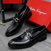 $92.00 USD Salvatore Ferragamo Leather Shoes For Men #1480640