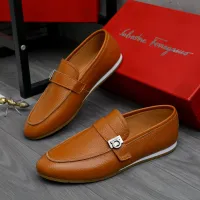 $85.00 USD Salvatore Ferragamo Leather Shoes For Men #1480644