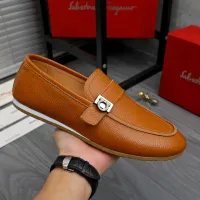 $85.00 USD Salvatore Ferragamo Leather Shoes For Men #1480644