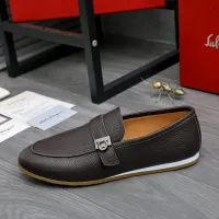 $85.00 USD Salvatore Ferragamo Leather Shoes For Men #1480647