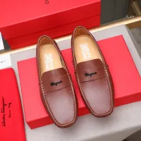 $80.00 USD Salvatore Ferragamo Leather Shoes For Men #1480918