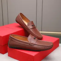 $80.00 USD Salvatore Ferragamo Leather Shoes For Men #1480918