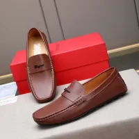 $80.00 USD Salvatore Ferragamo Leather Shoes For Men #1480918