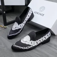 $85.00 USD Versace Leather Shoes For Men #1480947