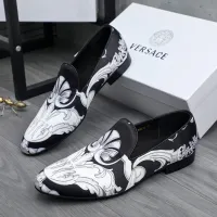 $85.00 USD Versace Leather Shoes For Men #1480948