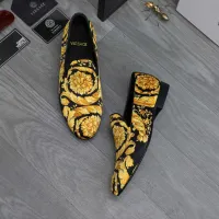 $85.00 USD Versace Leather Shoes For Men #1480949