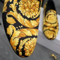 $85.00 USD Versace Leather Shoes For Men #1480949