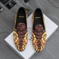$85.00 USD Versace Leather Shoes For Men #1480950