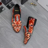 $85.00 USD Versace Leather Shoes For Men #1480951