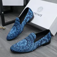 $85.00 USD Versace Leather Shoes For Men #1480953