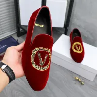 $85.00 USD Versace Leather Shoes For Men #1480957