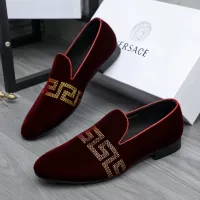 $85.00 USD Versace Leather Shoes For Men #1480959