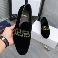 $85.00 USD Versace Leather Shoes For Men #1480960