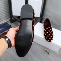 $88.00 USD Versace Leather Shoes For Men #1480961