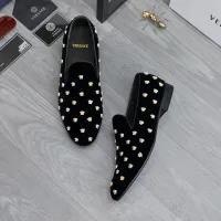 $88.00 USD Versace Leather Shoes For Men #1480962