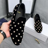 $88.00 USD Versace Leather Shoes For Men #1480962