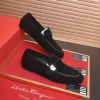 $100.00 USD Salvatore Ferragamo Leather Shoes For Men #1481306