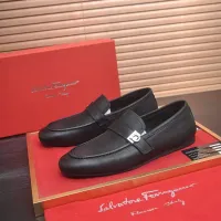 $100.00 USD Salvatore Ferragamo Leather Shoes For Men #1481308