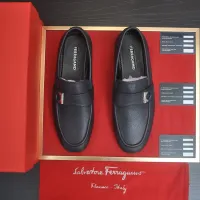 $100.00 USD Salvatore Ferragamo Leather Shoes For Men #1481309